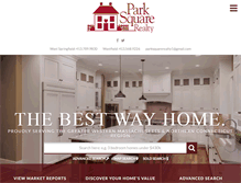 Tablet Screenshot of parksquarerealty.com